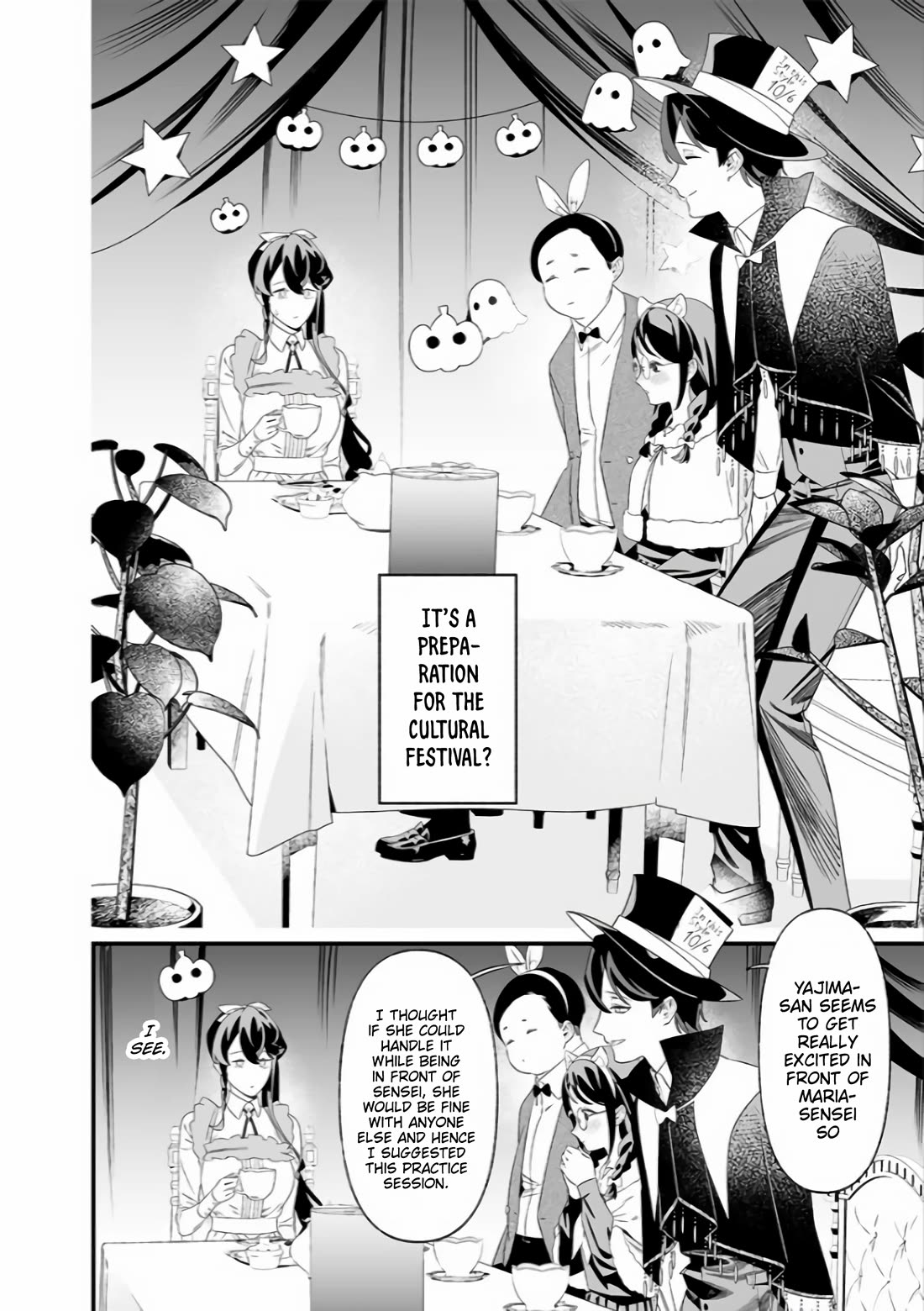 Maria no Danzai Chapter 37 page 14 - Chapter 37: Cultural Festival, The Day Before