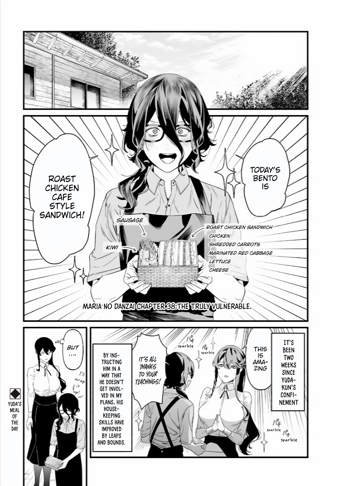 Maria no Danzai Chapter 38 page 2 - Chapter 38: The Truly Vulnerable.