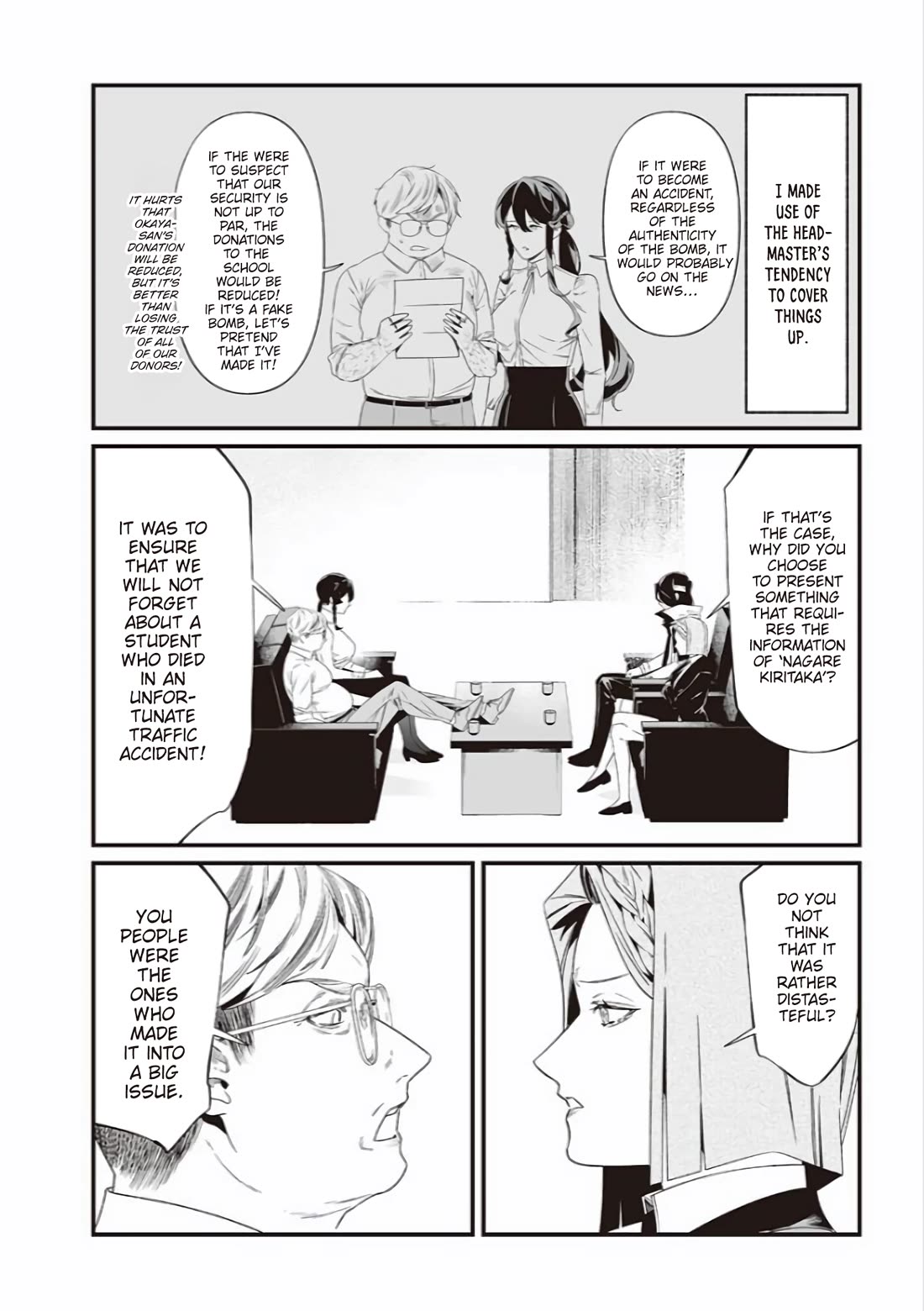 Maria no Danzai Chapter 41 page 9 - Chapter 41: A Single Skill Can Help One’s Self