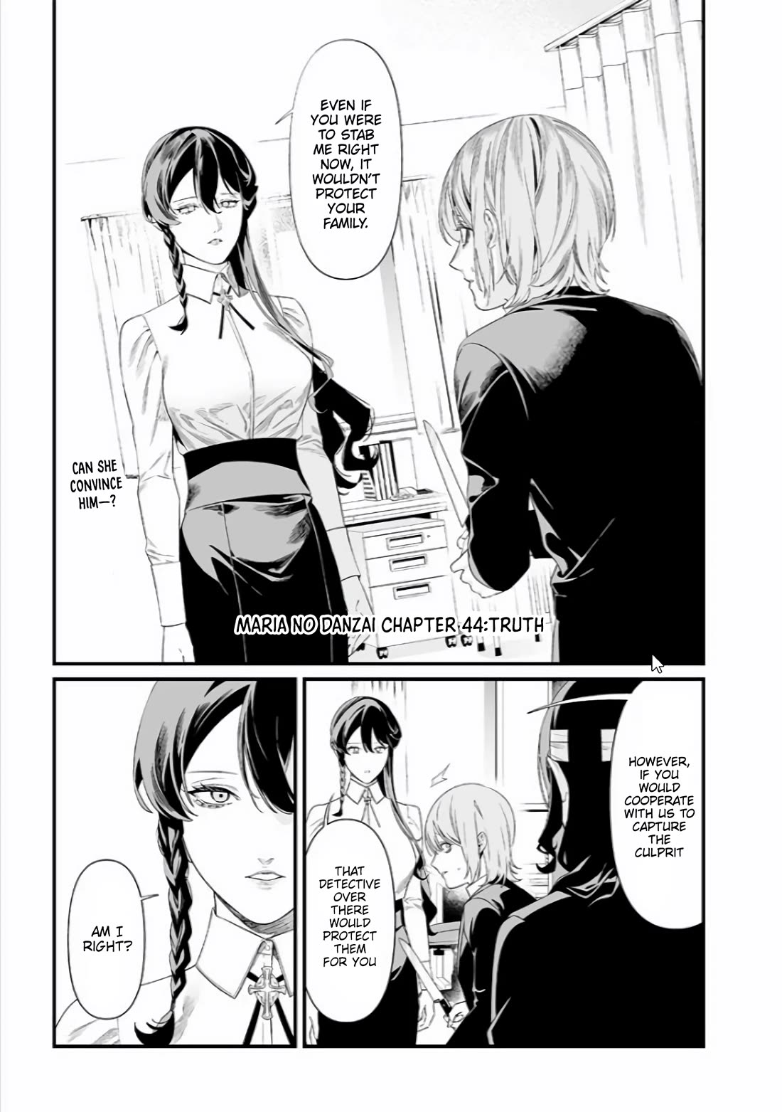 Maria no Danzai Chapter 44 page 2 - Chapter 44: Truth