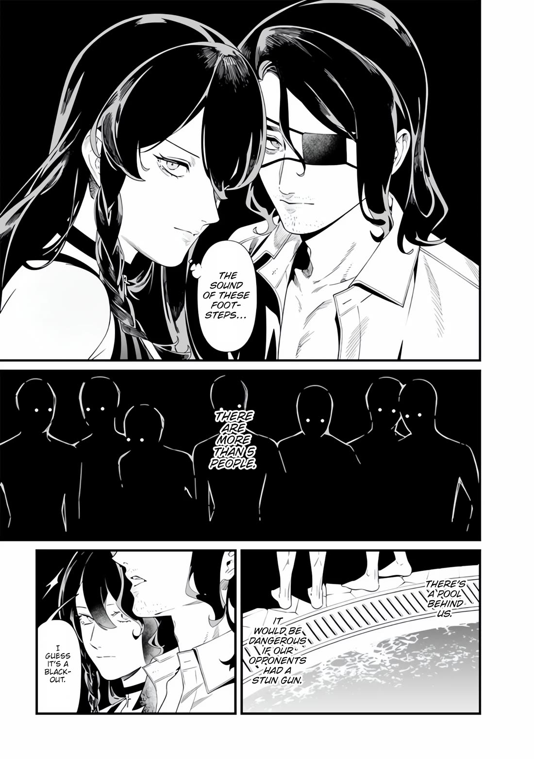 Maria no Danzai Chapter 48 page 9 - Chapter 48: The Laughing Man VS The Furious Man