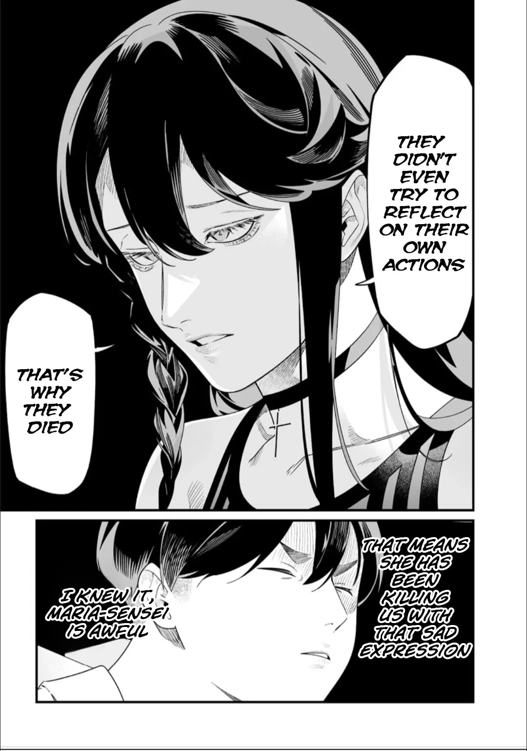 Maria no Danzai Chapter 57 page 8 - Chapter 57: Trial With Extenuating Circumstances