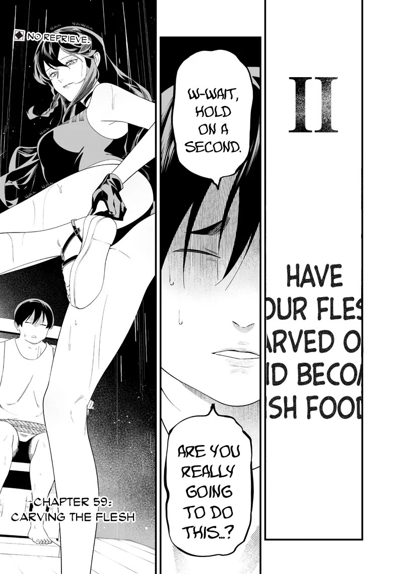 Maria no Danzai Chapter 59 page 1 - Chapter 59: Carving The Flesh