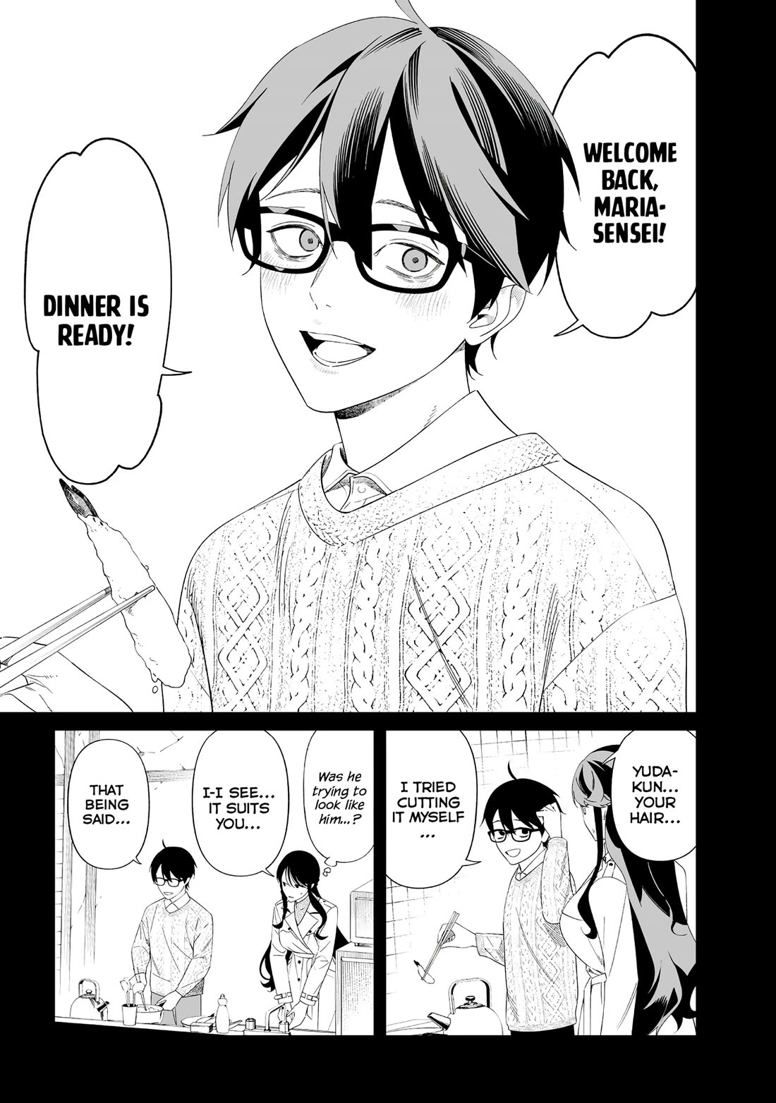 Maria no Danzai Chapter 71 page 4 - Chapter 71: The Last Supper