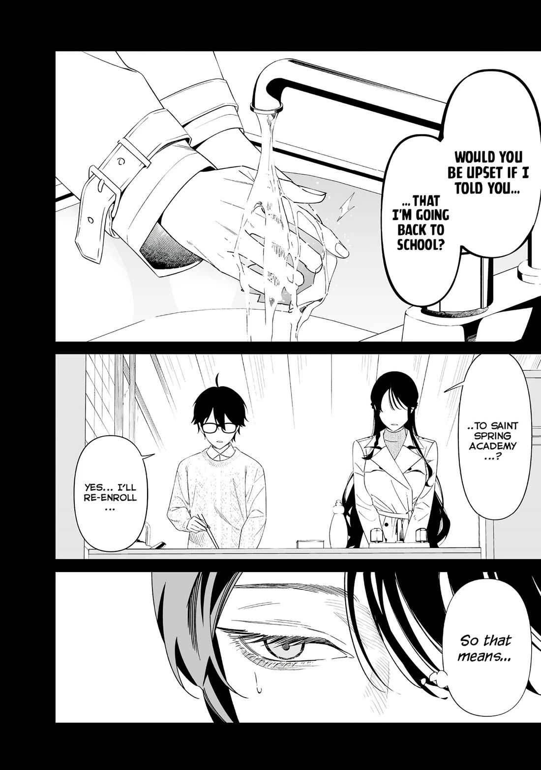 Maria no Danzai Chapter 71 page 5 - Chapter 71: The Last Supper