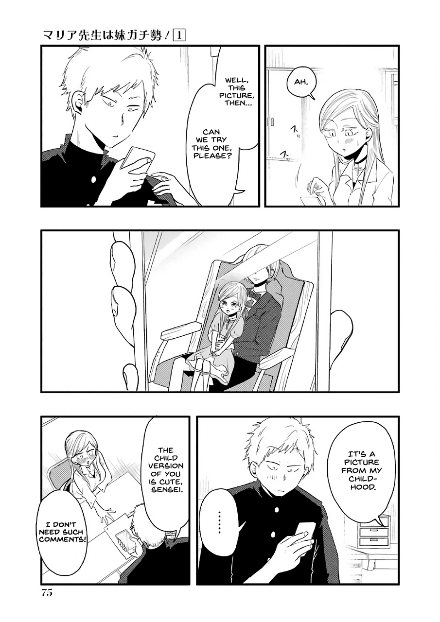 Maria Sensei wa Imouto Gachizei! Chapter 3 page 7 - Chapter 3: Dead Grateful Maria-Sensei