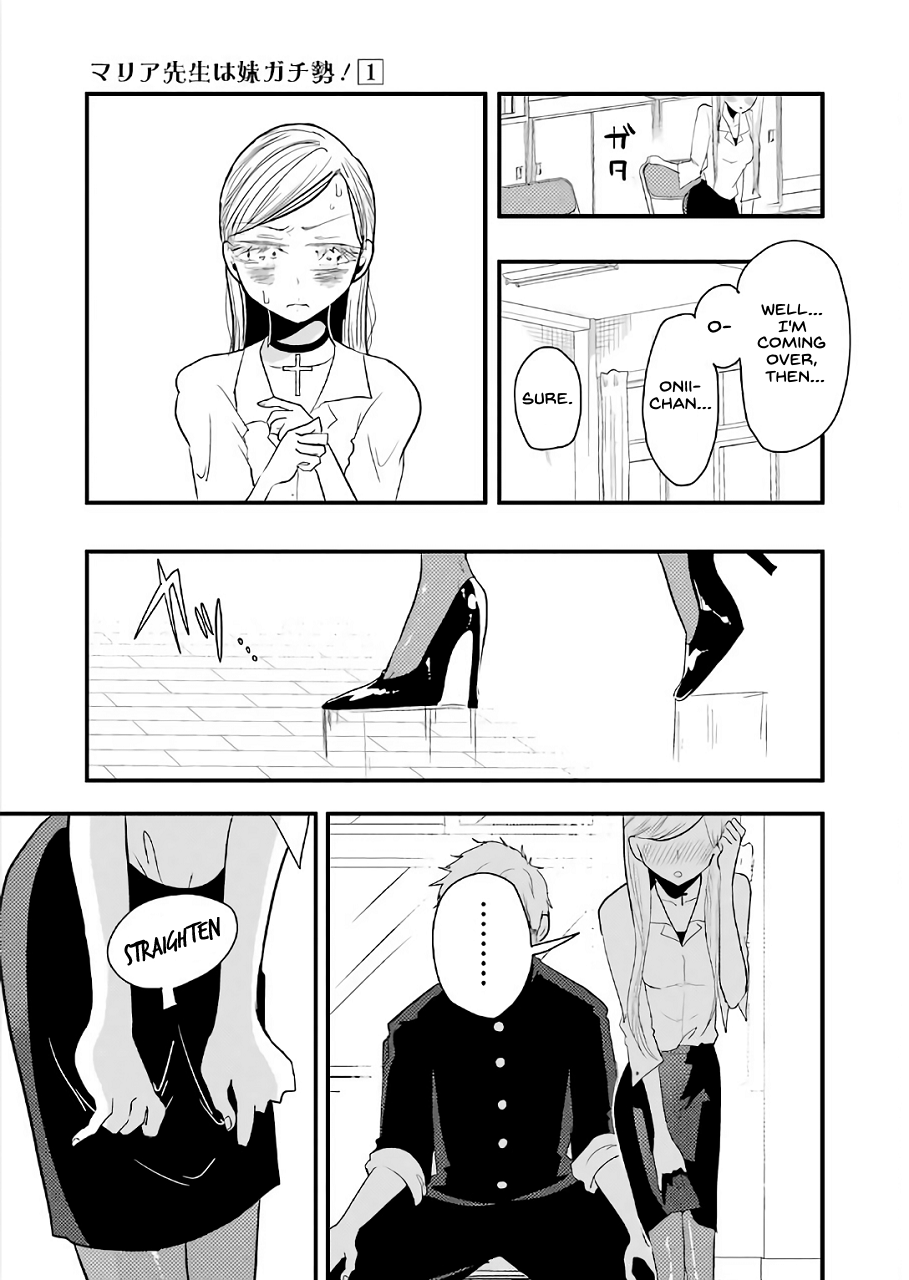 Maria Sensei wa Imouto Gachizei! Chapter 3 page 9 - Chapter 3: Dead Grateful Maria-Sensei