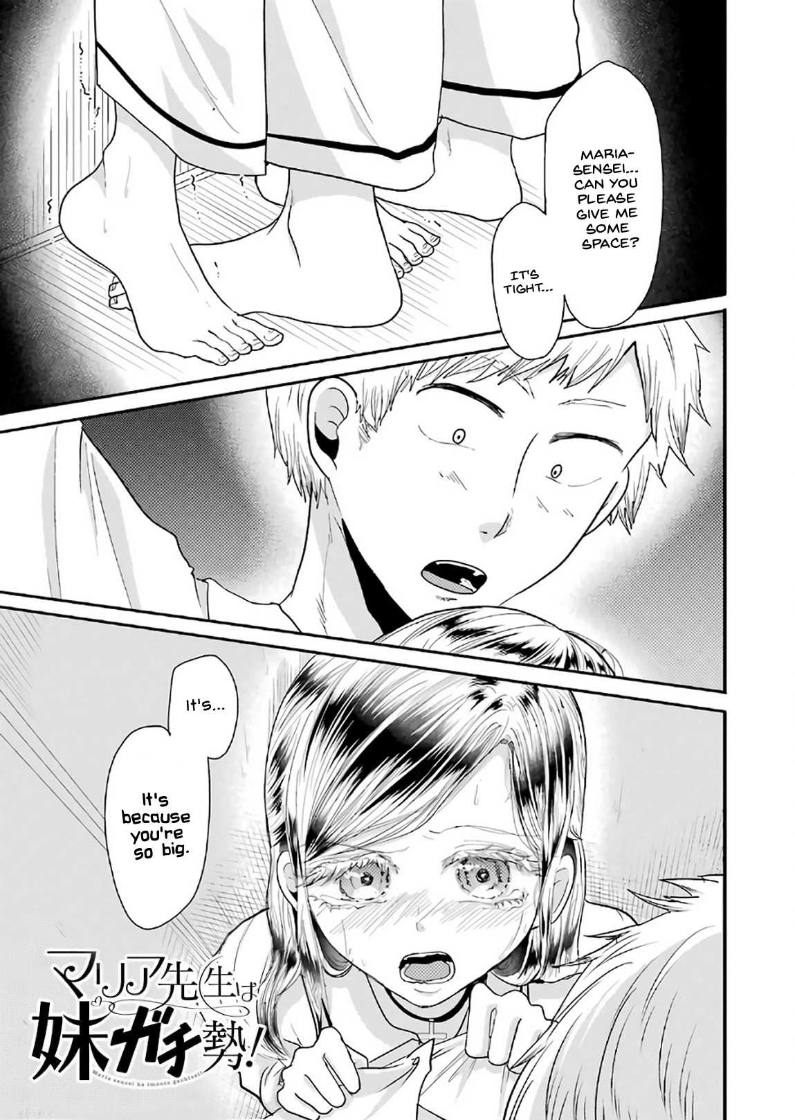 Maria Sensei wa Imouto Gachizei! Chapter 5 page 2 - Chapter 5: Trapped Emergency!