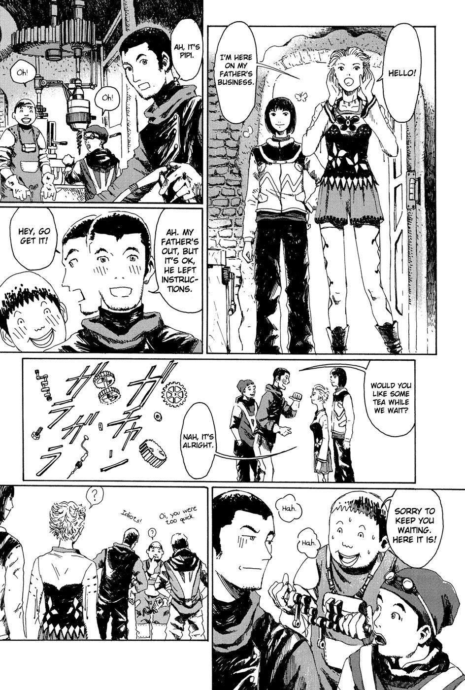 Marie no Kanaderu Ongaku Chapter 1 page 12 - Chapter 1: Gil, The Workshop Town