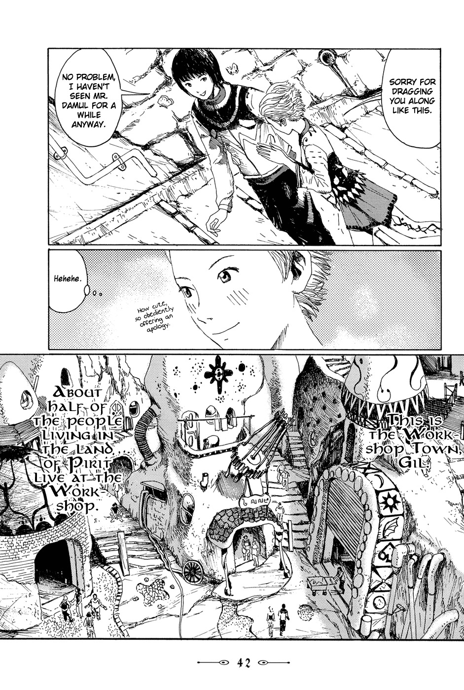 Marie no Kanaderu Ongaku Chapter 1 page 9 - Chapter 1: Gil, The Workshop Town