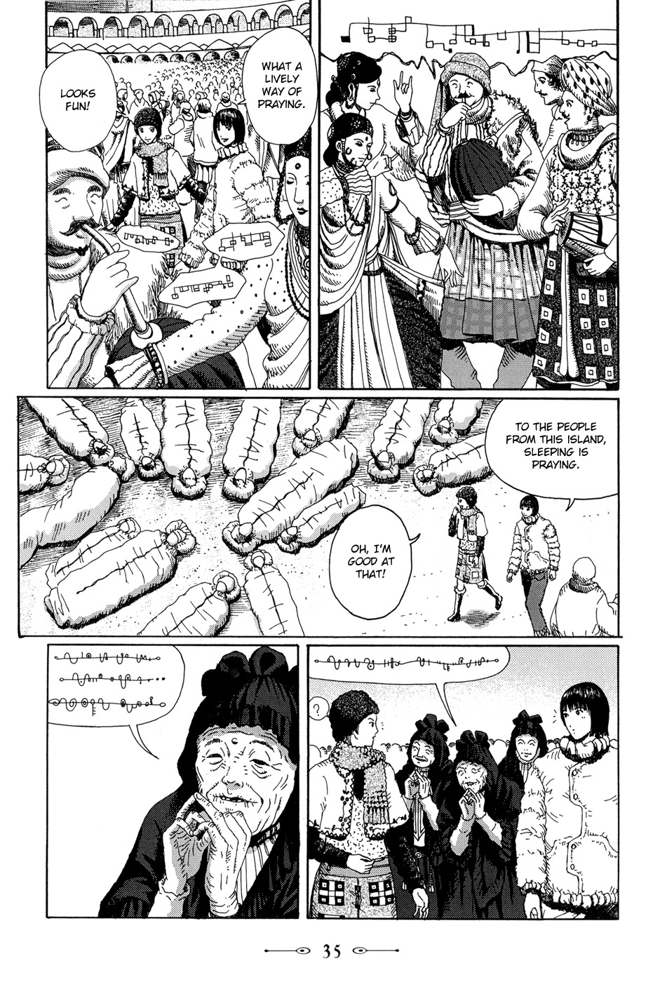 Marie no Kanaderu Ongaku Chapter 10 page 5 - Chapter 10: Father Gule's Tears