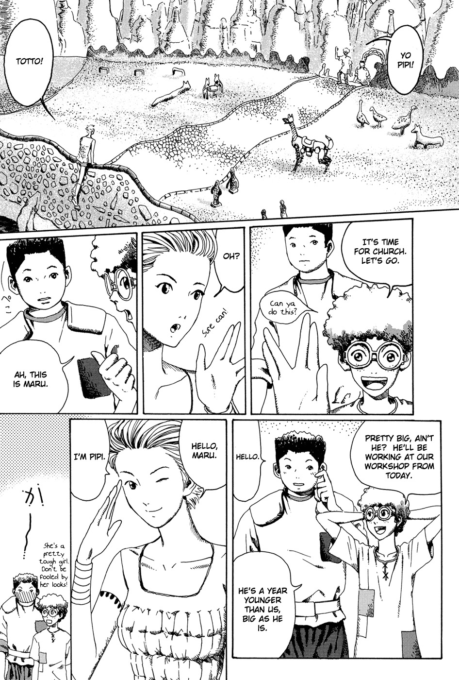 Marie no Kanaderu Ongaku Chapter 2 page 3 - Chapter 2: Mechanical Marie
