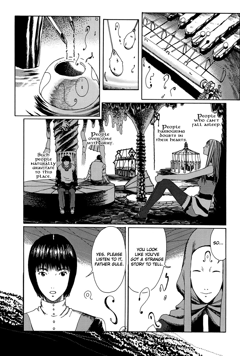 Marie no Kanaderu Ongaku Chapter 4 page 4 - Chapter 4: The Three Wise Men of the Forest