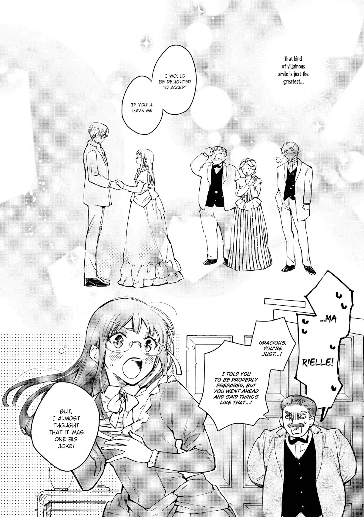 Marielle Clarac's Engagement Chapter 1 page 12 - Chapter 1
