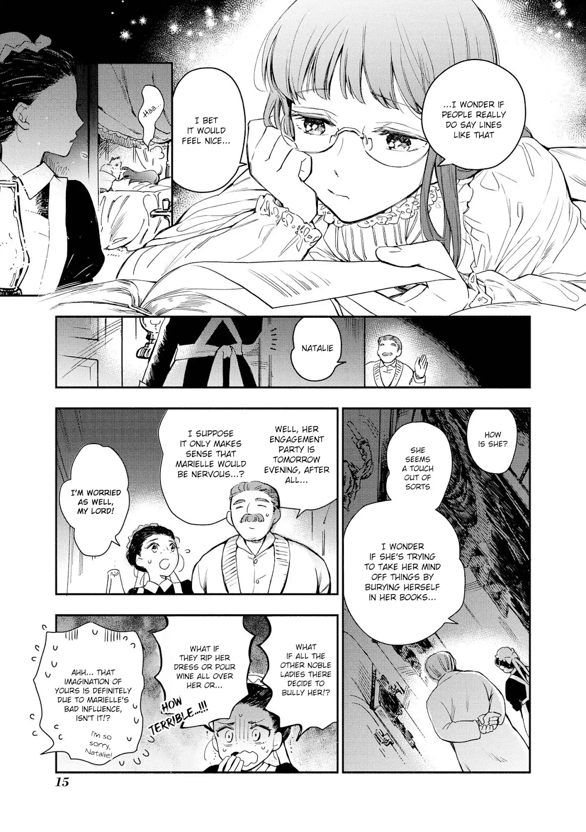 Marielle Clarac's Engagement Chapter 1 page 17 - Chapter 1