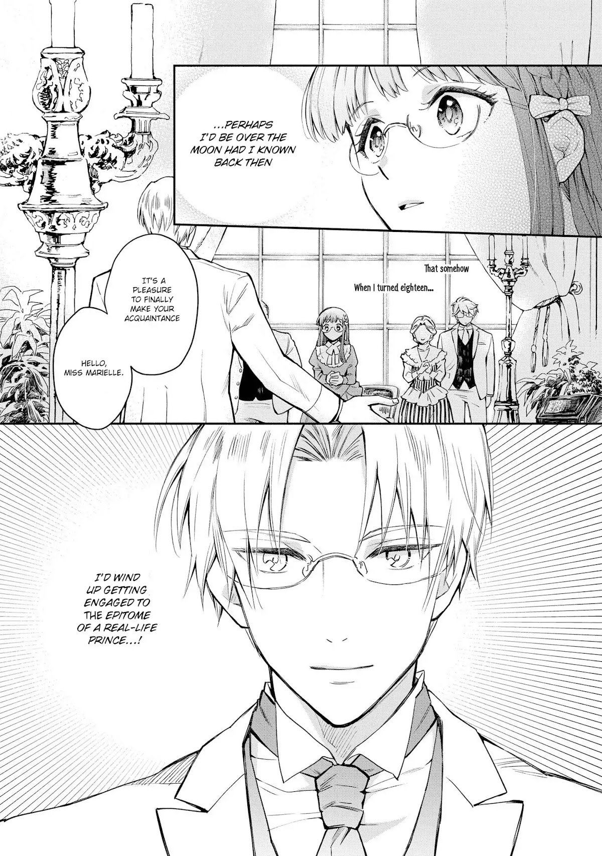 Marielle Clarac's Engagement Chapter 1 page 7 - Chapter 1