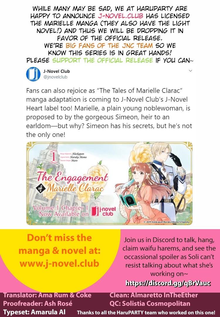 Marielle Clarac's Engagement Chapter 13 page 27 - Chapter 13