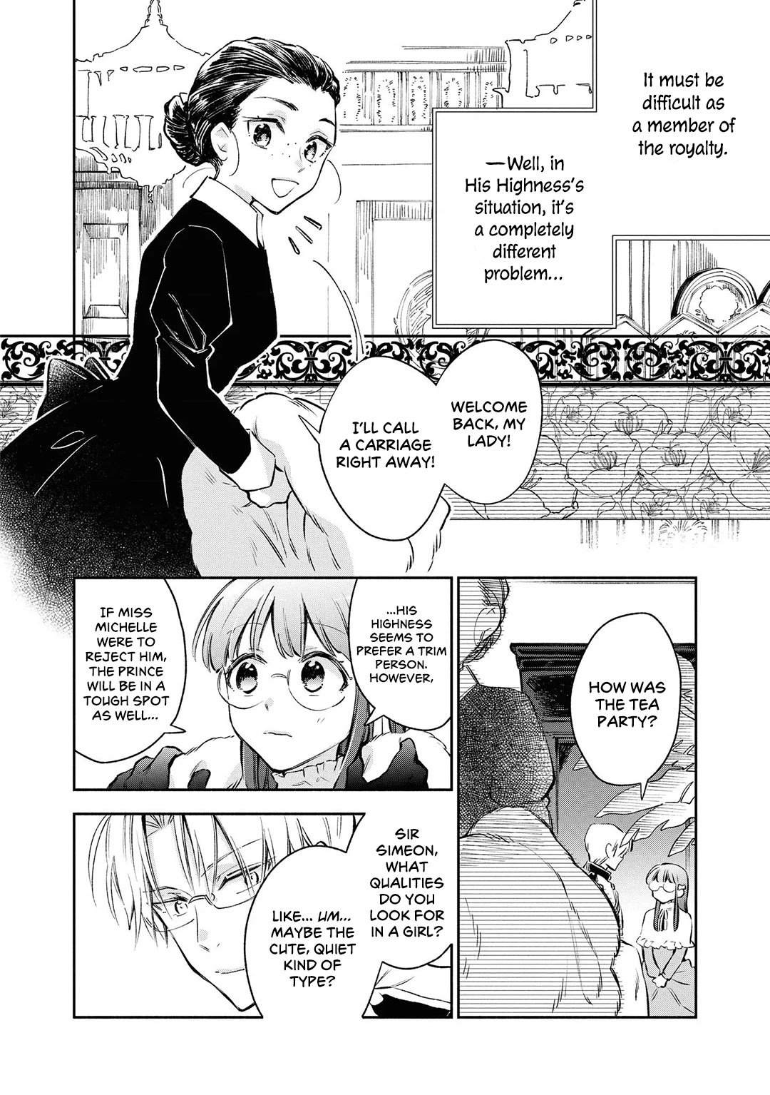 Marielle Clarac's Engagement Chapter 17 page 13 - Chapter 17