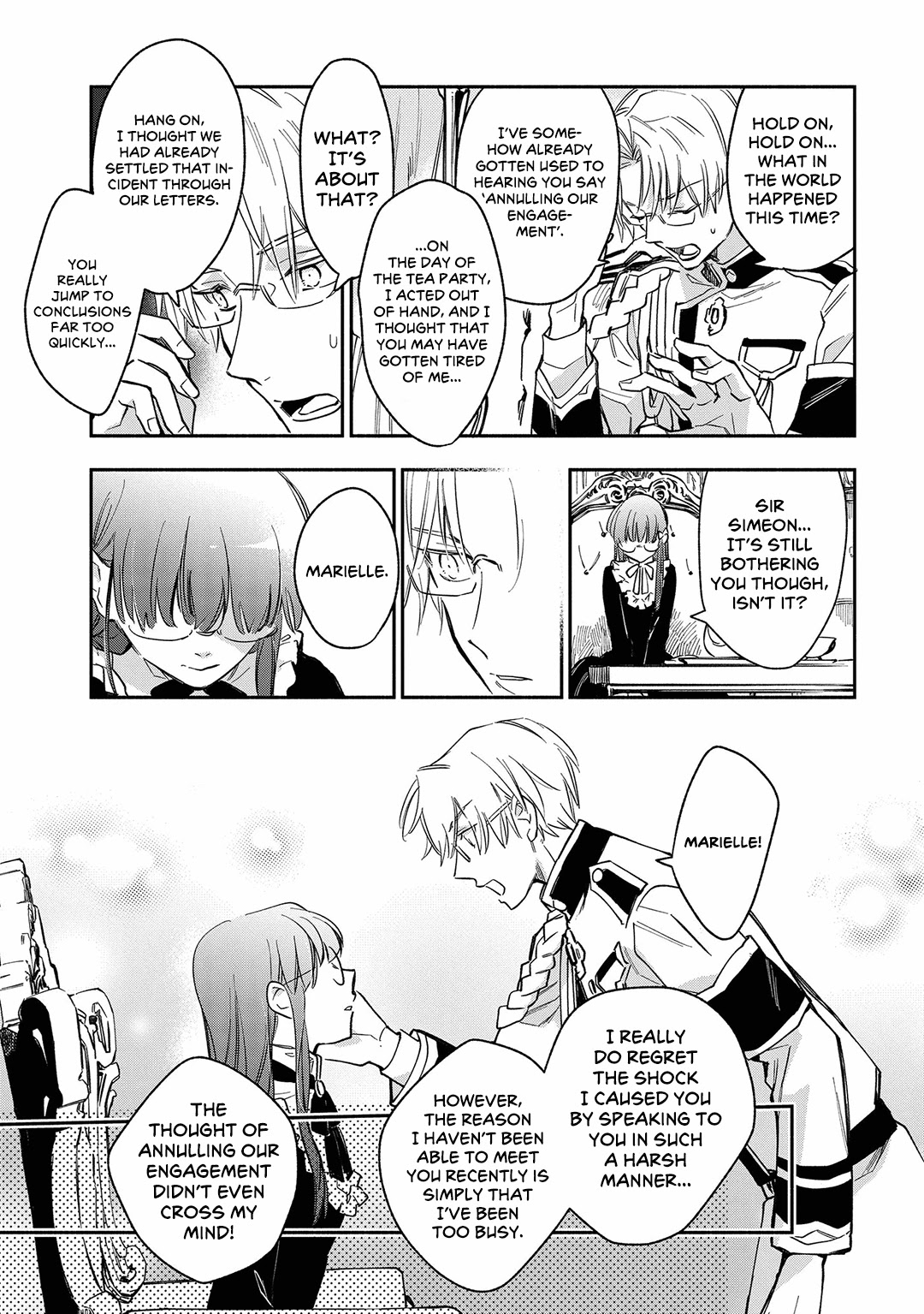 Marielle Clarac's Engagement Chapter 18 page 13 - Chapter 18