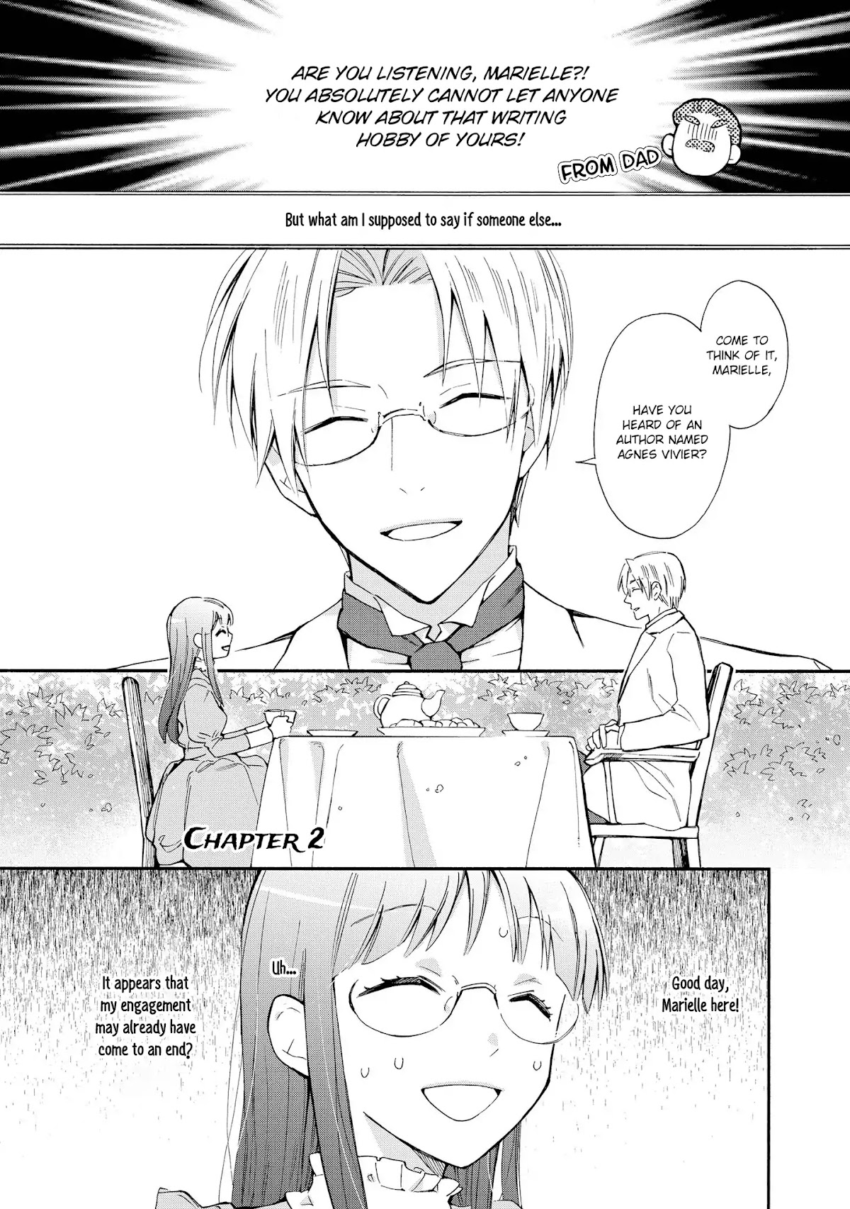 Marielle Clarac's Engagement Chapter 2 page 2 - Chapter 2