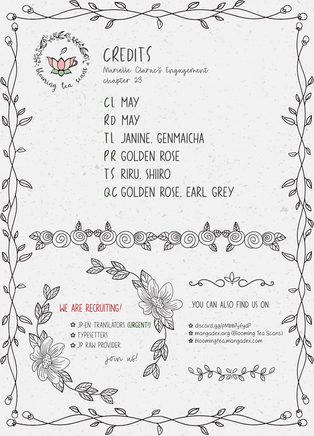 Marielle Clarac's Engagement Chapter 23 page 25 - Chapter 23