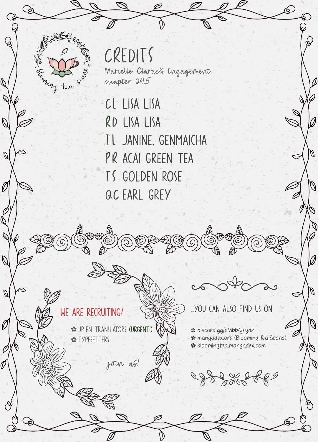 Marielle Clarac's Engagement Chapter 24.5 page 7 - Chapter 24.5