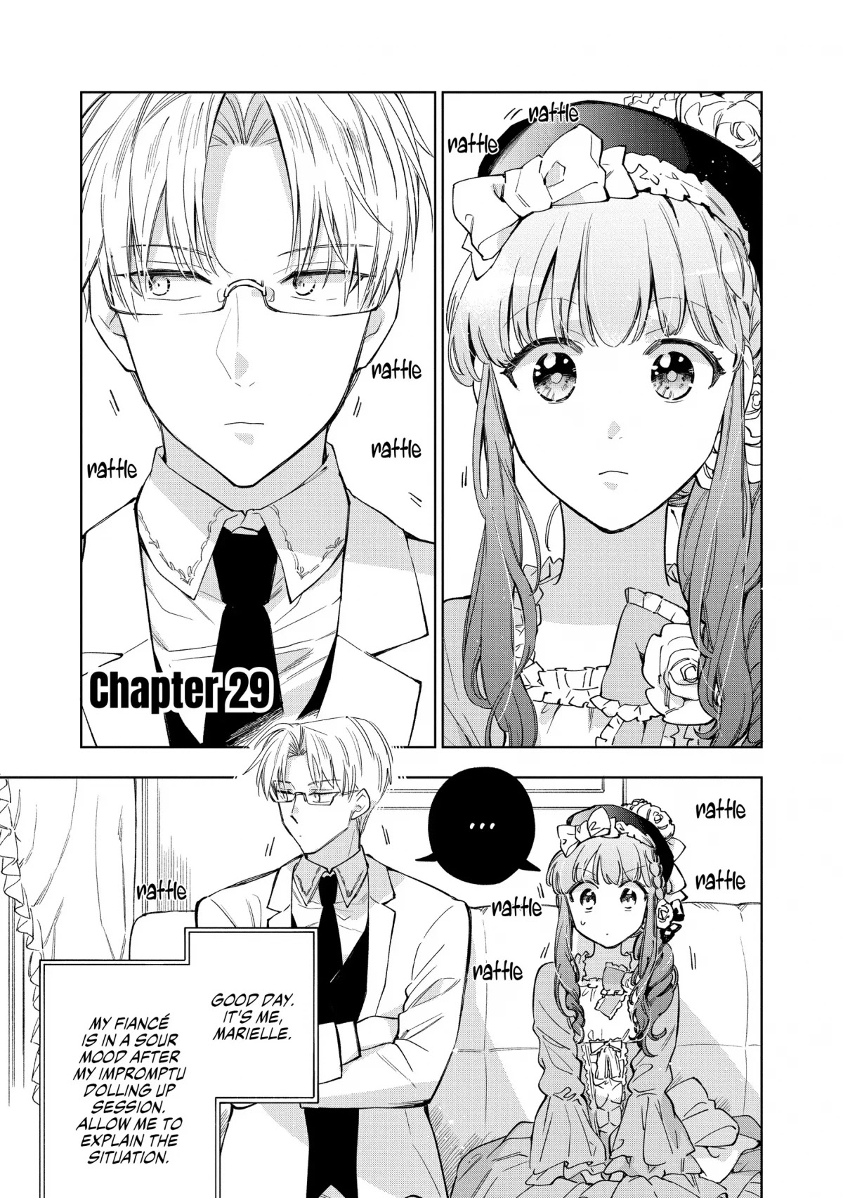 Marielle Clarac's Engagement Chapter 29 page 1 - Chapter 29
