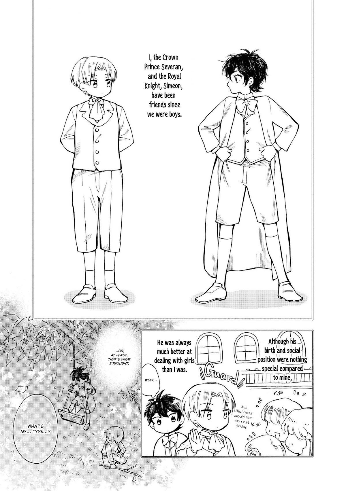 Marielle Clarac's Engagement Chapter 4 page 1 - Chapter 4