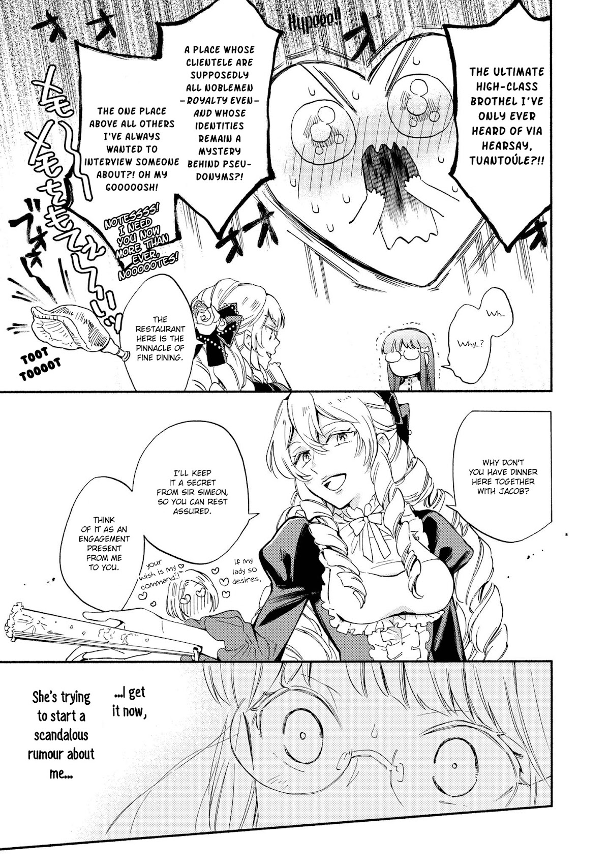 Marielle Clarac's Engagement Chapter 5 page 17 - Chapter 5