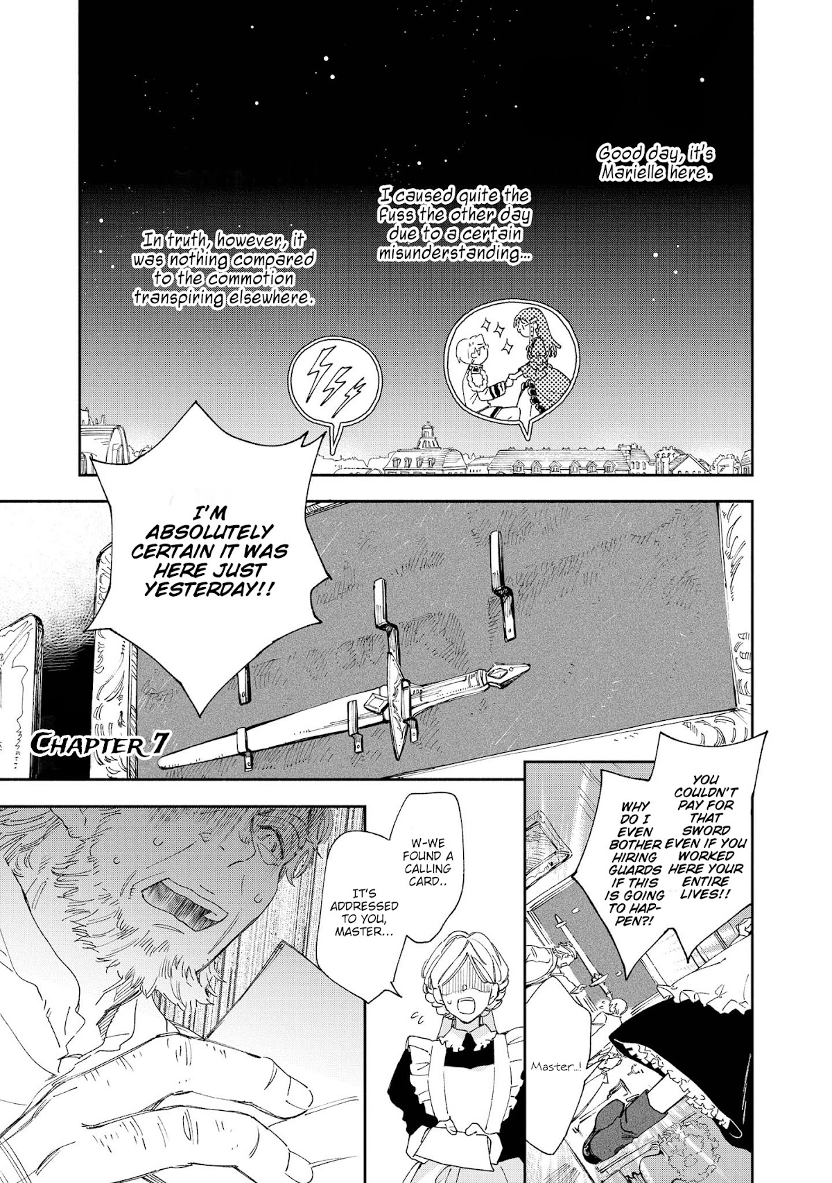 Marielle Clarac's Engagement Chapter 7 page 1 - Chapter 7