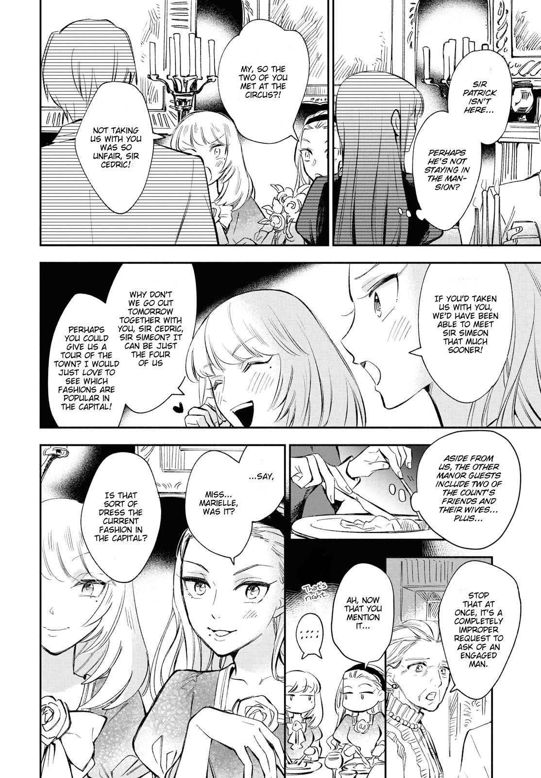 Marielle Clarac's Engagement Chapter 8 page 17 - Chapter 8