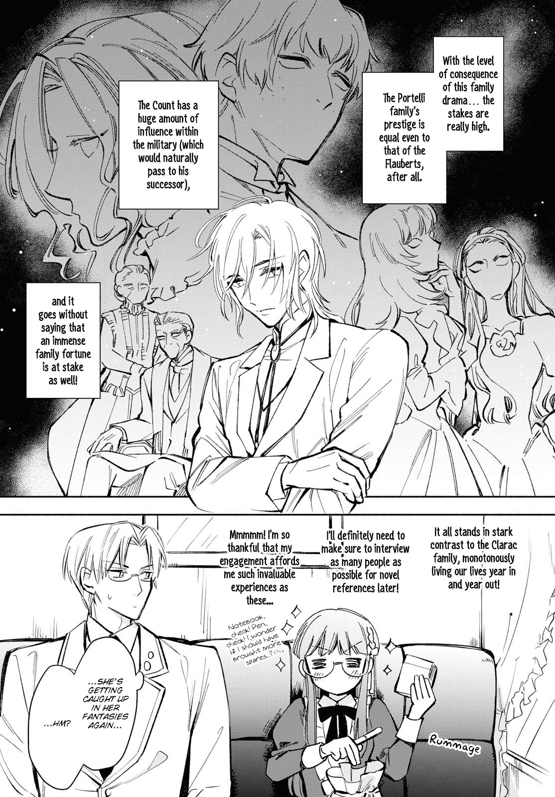 Marielle Clarac's Engagement Chapter 8 page 4 - Chapter 8