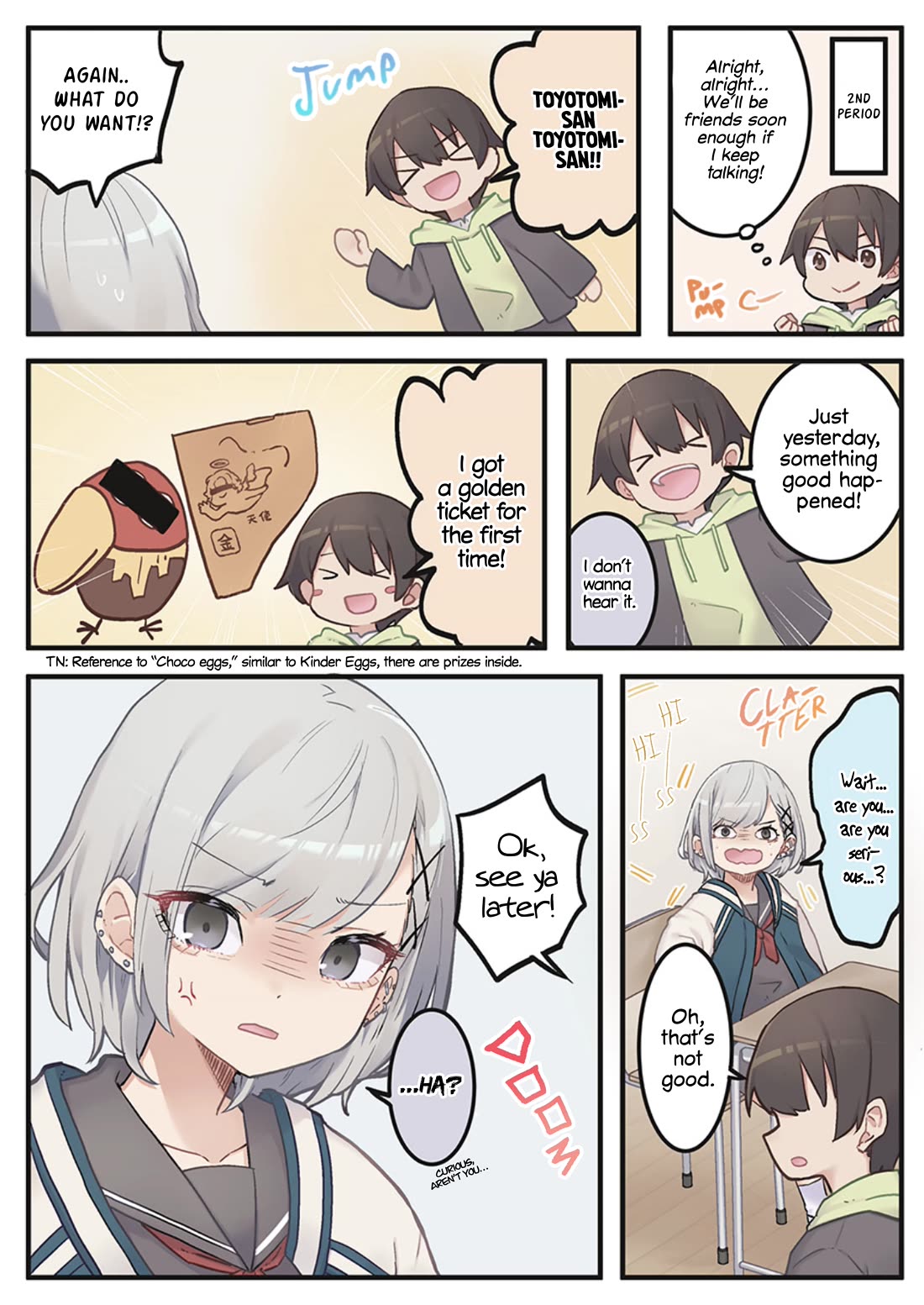 Marika's Love Meter Malfunction Chapter 2 page 4 - Chapter 2