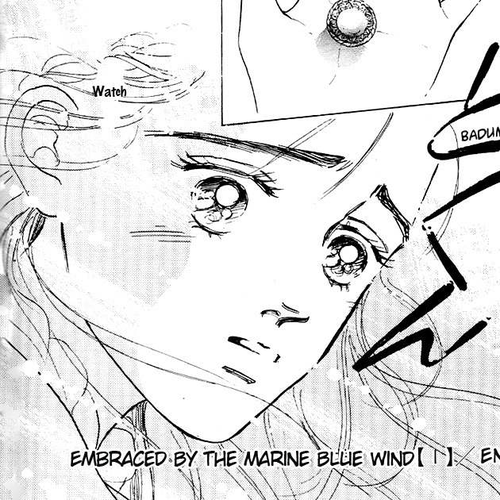 Marine Blue no Kaze ni Dakarete Chapter 4 cover
