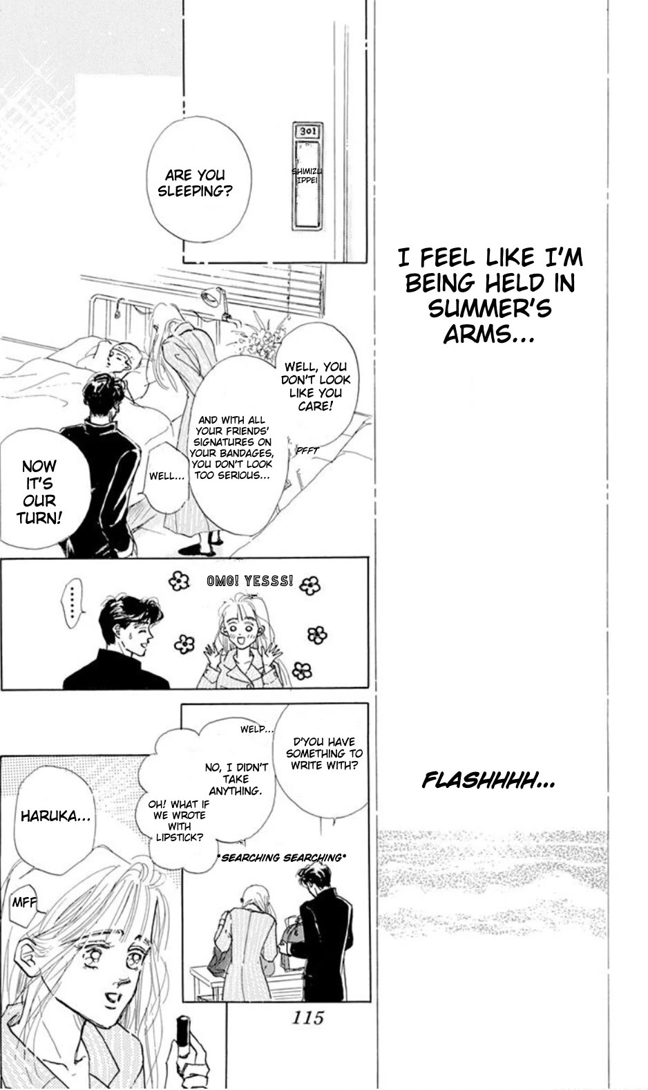 Marine Blue no Kaze ni Dakarete Chapter 7.5 page 17 - Chapter 7.5