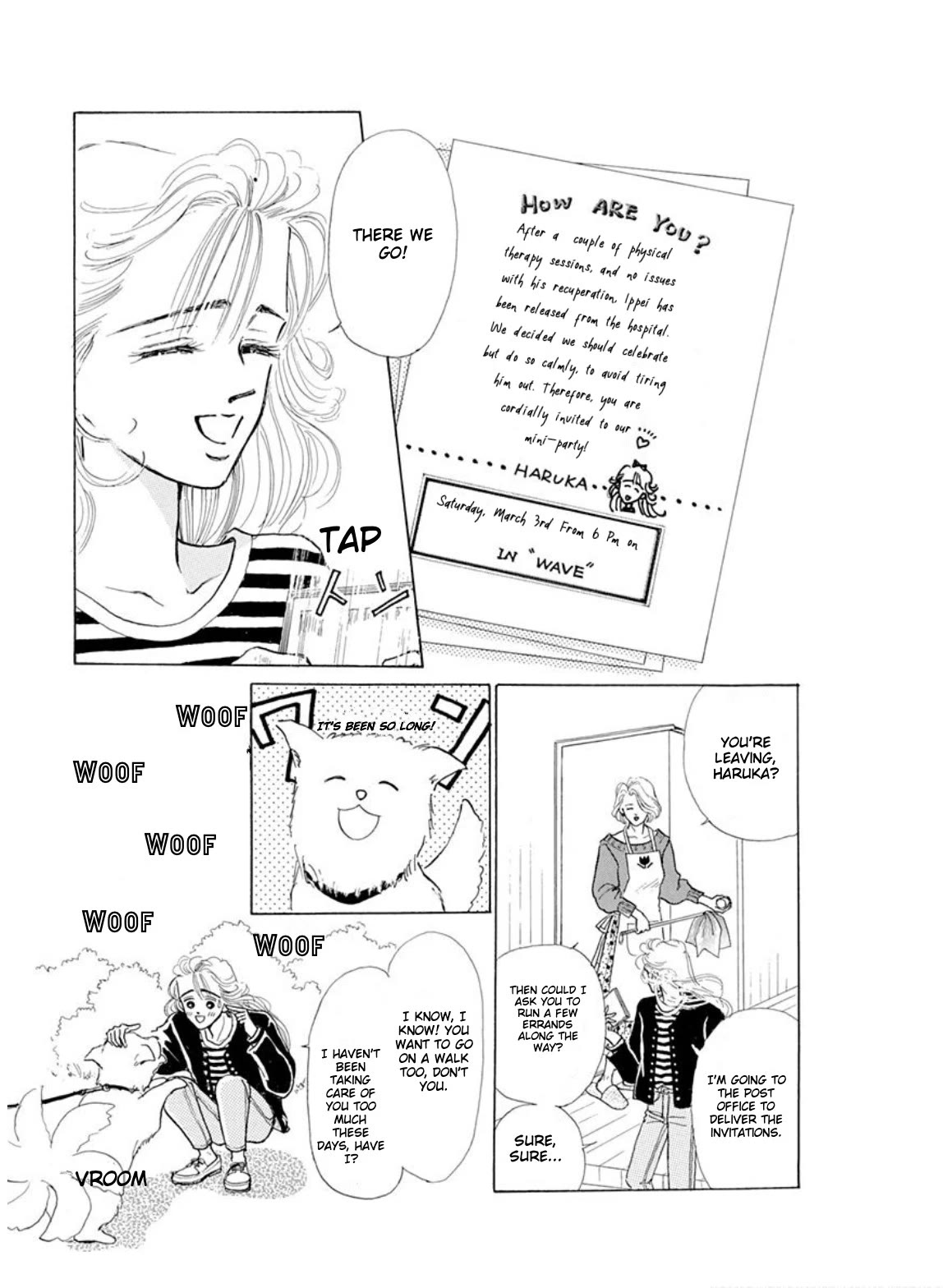 Marine Blue no Kaze ni Dakarete Chapter 8.1 page 3 - Chapter 8.1