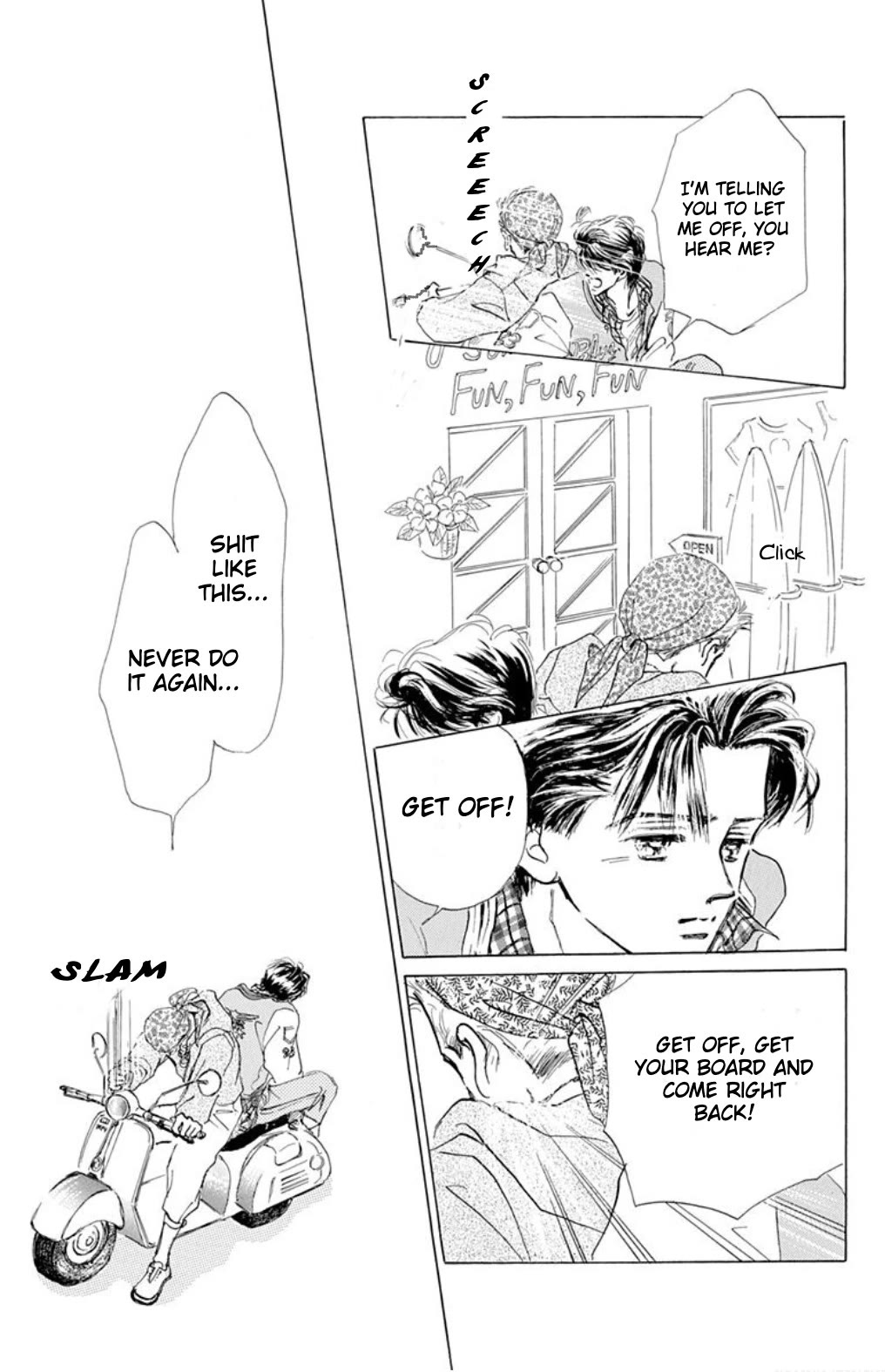 Marine Blue no Kaze ni Dakarete Chapter 8.2 page 16 - Chapter 8.2