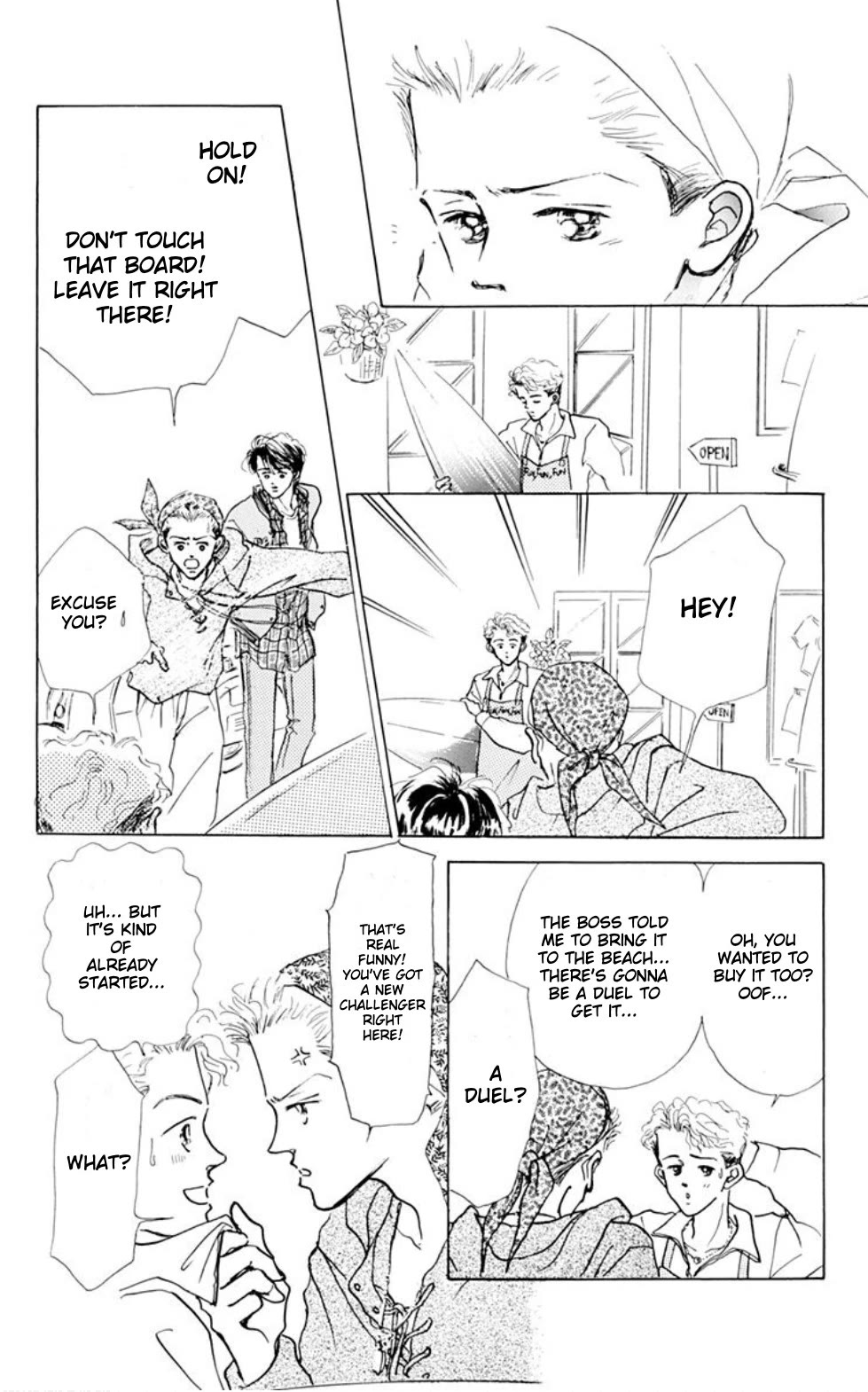Marine Blue no Kaze ni Dakarete Chapter 8.2 page 17 - Chapter 8.2