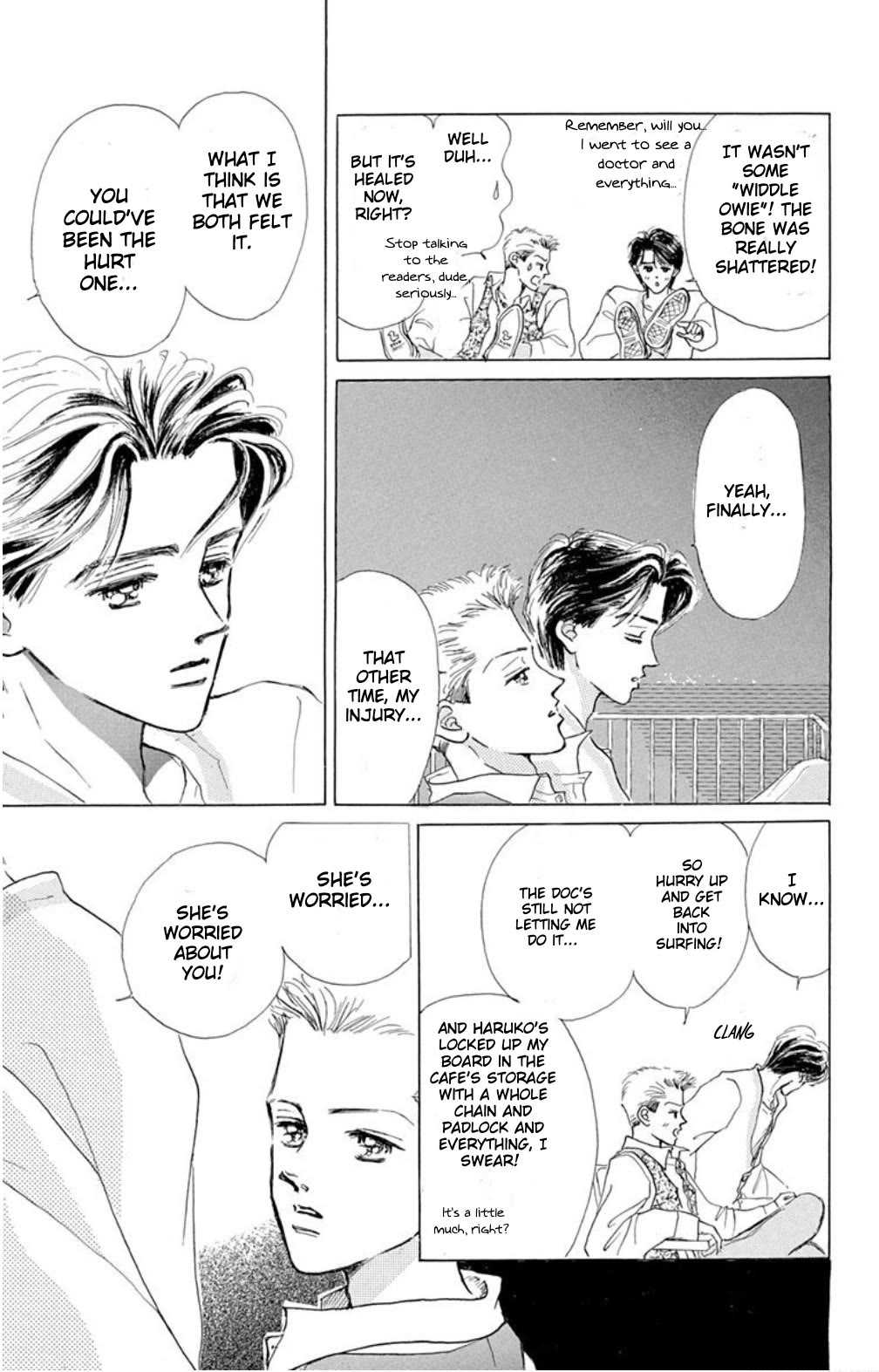 Marine Blue no Kaze ni Dakarete Chapter 8.2 page 2 - Chapter 8.2