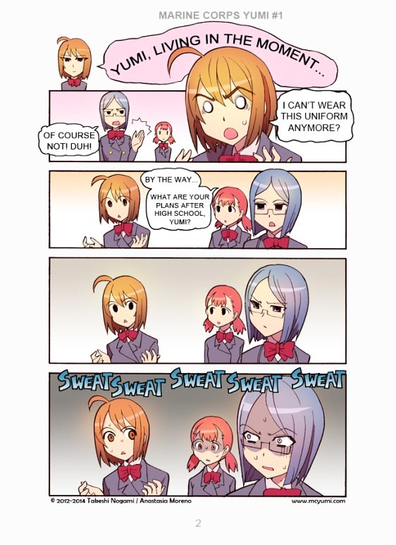 Marine Corps Yumi Chapter 1.2 page 2 - Chapter 1v2