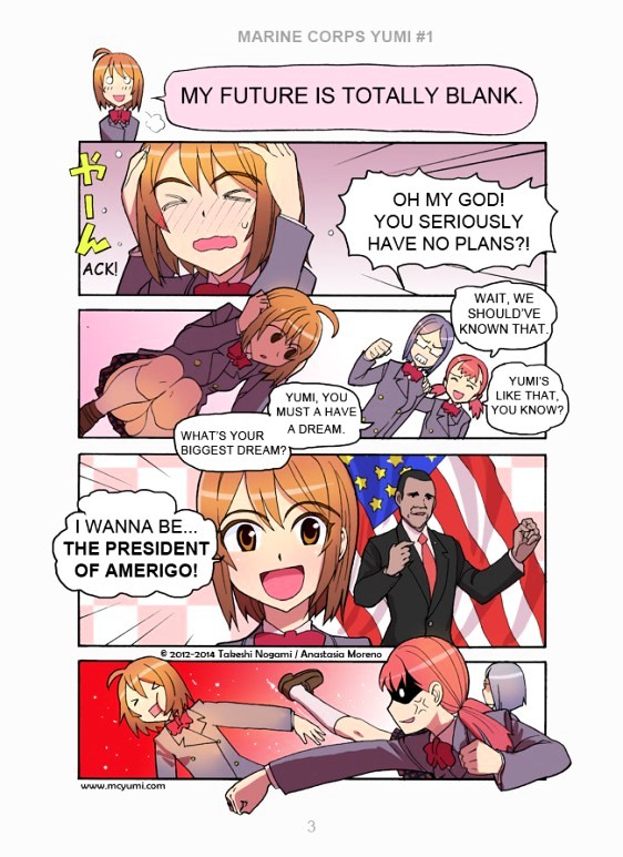 Marine Corps Yumi Chapter 1.2 page 3 - Chapter 1v2