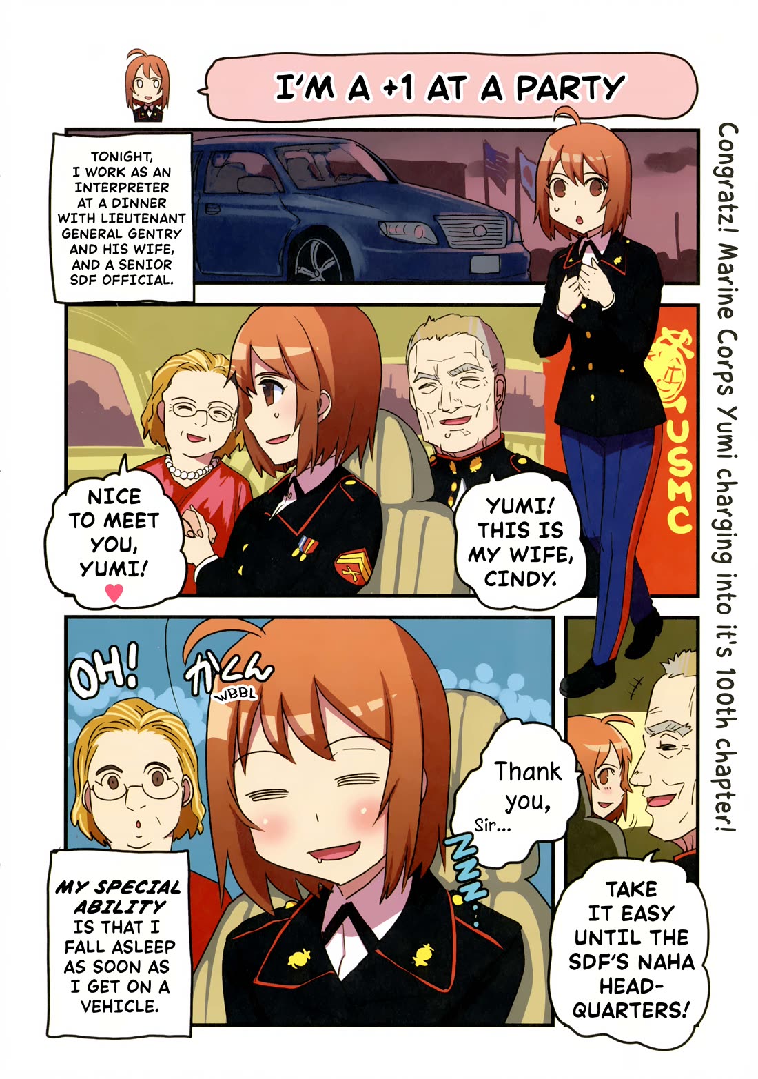 Marine Corps Yumi Chapter 100 page 1 - Chapter 100