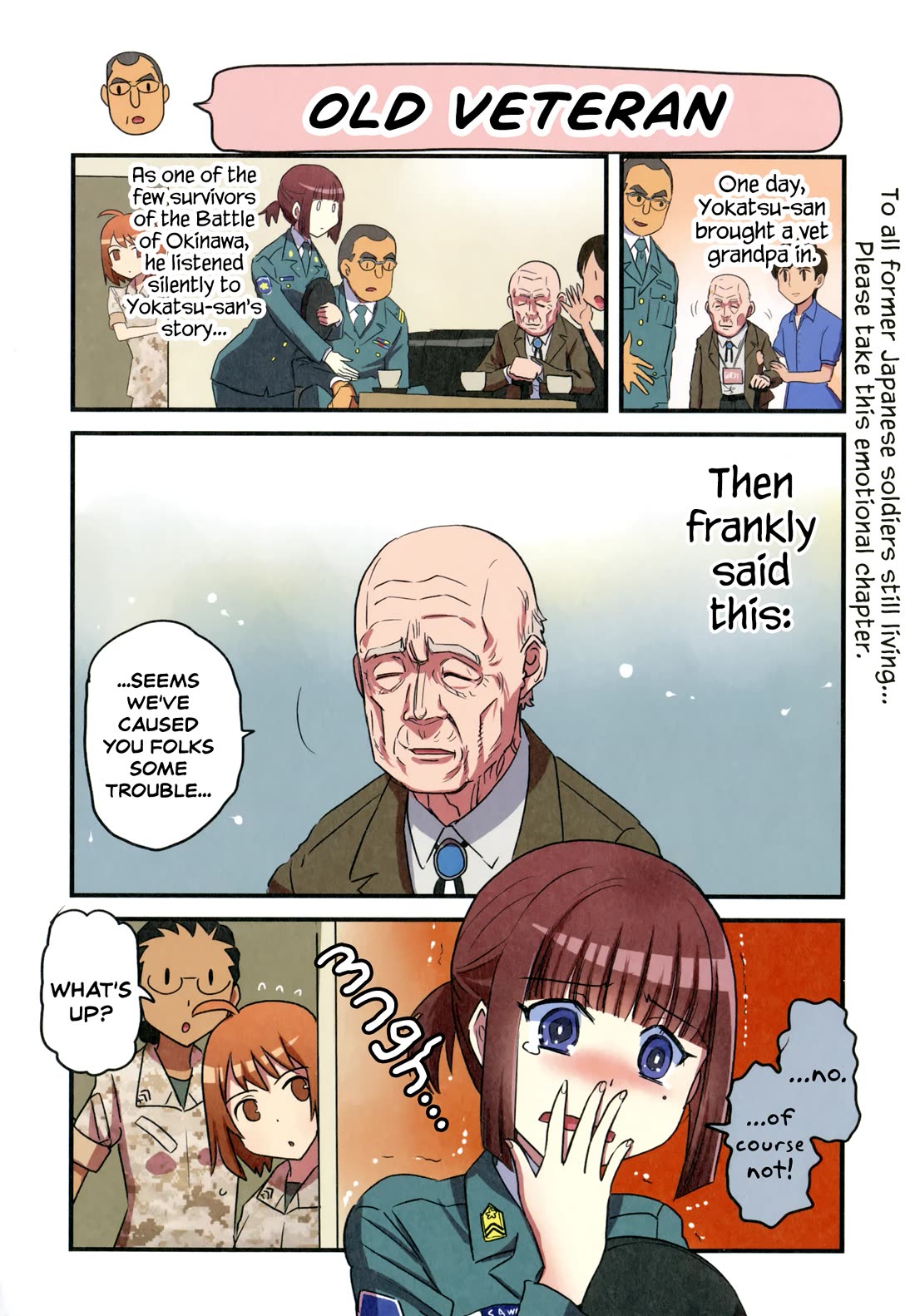 Marine Corps Yumi Chapter 109.5 page 1 - Chapter 109.5: Volume 4 Special Illustration Chapter + Extras