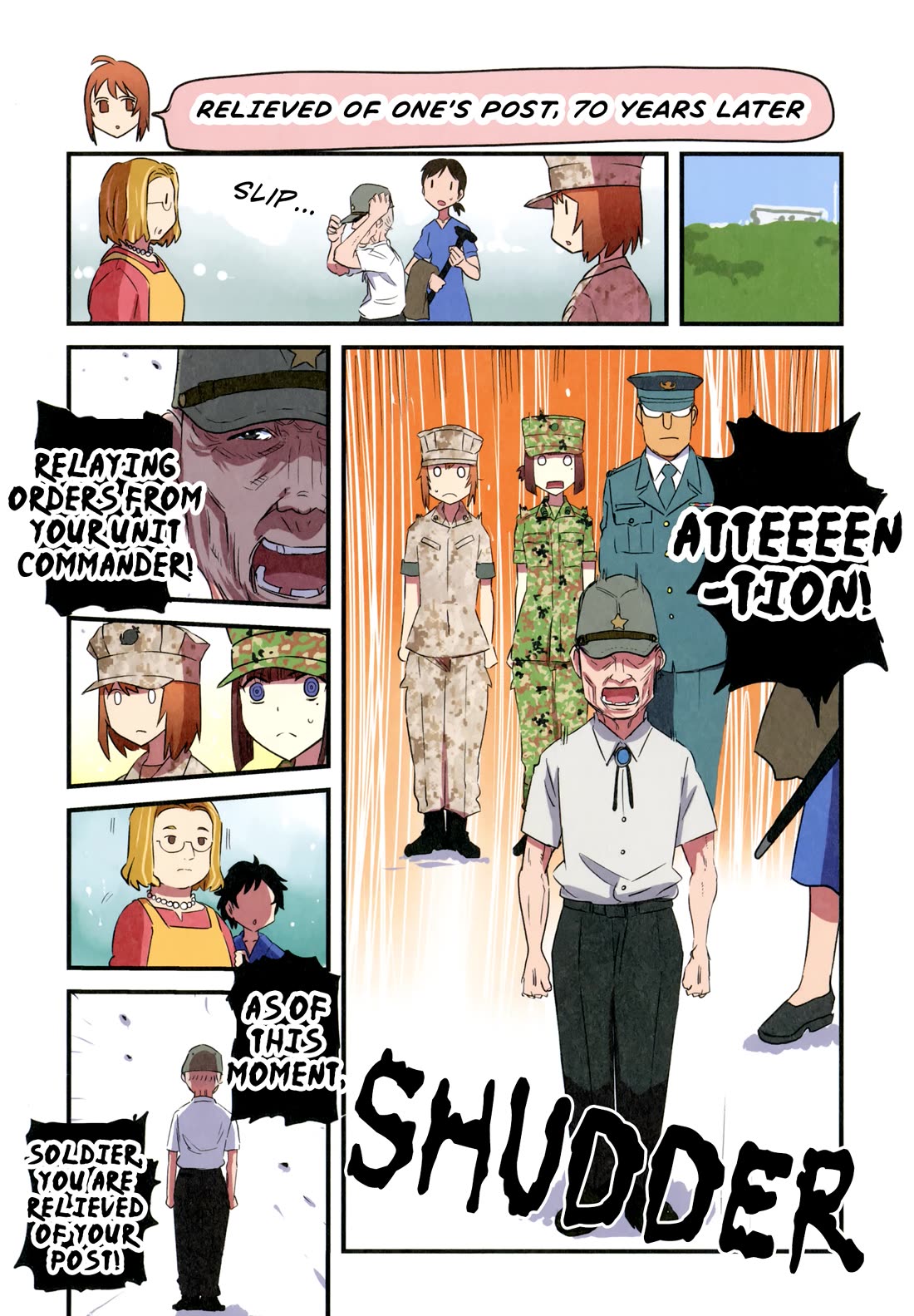 Marine Corps Yumi Chapter 109.5 page 2 - Chapter 109.5: Volume 4 Special Illustration Chapter + Extras