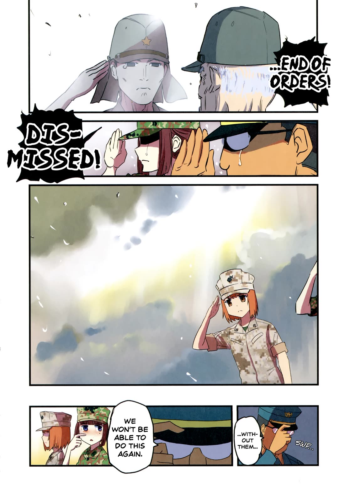 Marine Corps Yumi Chapter 109.5 page 3 - Chapter 109.5: Volume 4 Special Illustration Chapter + Extras