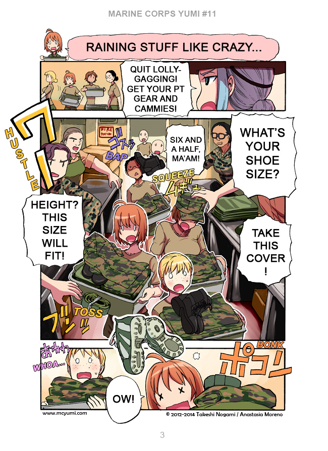 Marine Corps Yumi Chapter 11.3 page 3 - Chapter 11v3