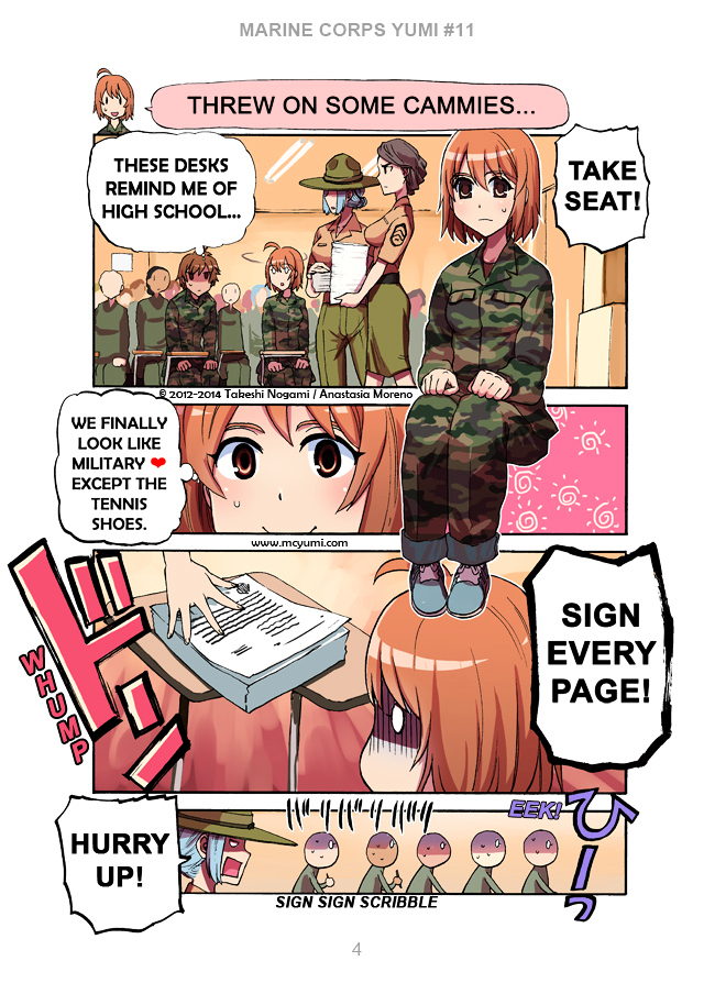 Marine Corps Yumi Chapter 11.3 page 4 - Chapter 11v3