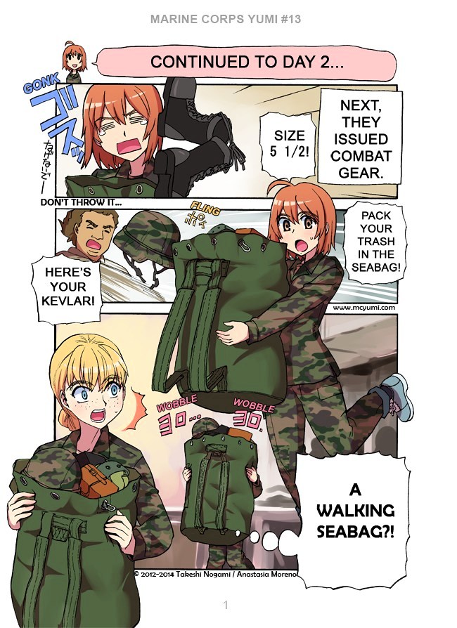 Marine Corps Yumi Chapter 13.2 page 1 - Chapter 13v2