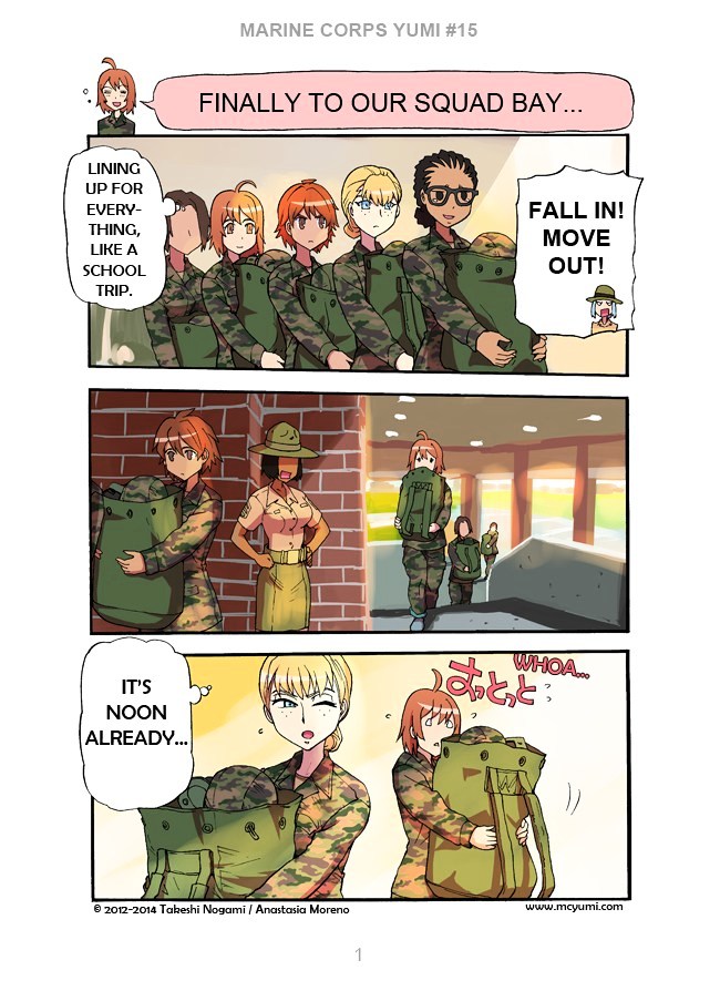 Marine Corps Yumi Chapter 15.2 page 1 - Chapter 15v2