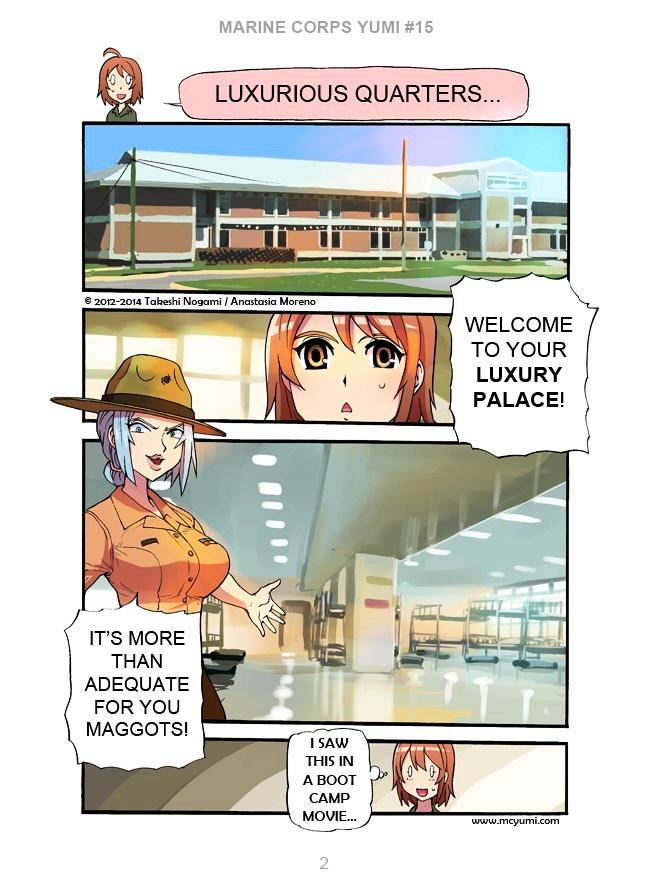 Marine Corps Yumi Chapter 15.2 page 2 - Chapter 15v2